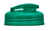 Garyline® Mini Mountain Tritan® Bottle with Flip-Top Lid - 22 oz. - Translucent teal lid
